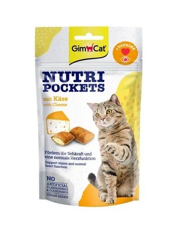 GimCat 明目護心芝士牛磺酸貓脆夾心 60g