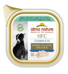 Almo Nature HCF主食狗罐頭 85g 北大西洋狹鱈