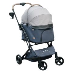 Air Maes - Airy GO 3合1一秒收摺寵物推車 - 藍莓馬卡龍