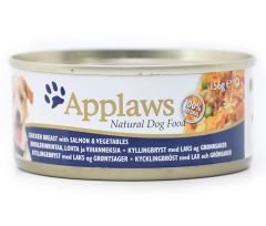 Applaws 狗罐頭 156g - 雞肉+三文魚+菜(no3004) 16/箱