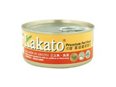 Kakato  罐頭 - 三文魚, 魚湯 70g