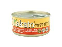 Kakato 罐頭 - 三文魚, 魚湯 70g