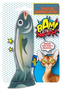 Bam 貓薄荷玩具 - 魚