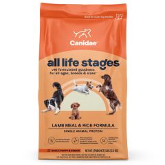 Canidae All Life Stages Lamb Meal & Rice Formula Dry Dog Food 27lbs 