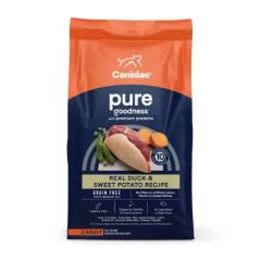 Canidae 無穀物成犬配方(鴨肉,甜薯) 22磅  
