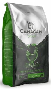 Canagan 無穀物貓糧 - 雞肉 1.5kg (綠)