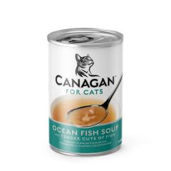 Canagan 貓罐頭 - 營養補水沙丁魚配鯖魚湯  140克