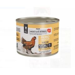 Country of Animals 單一蛋白雞肉 貓罐 200g