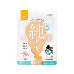 旺喵星球 無膠純肉泥 雞肉扇貝 6g*5