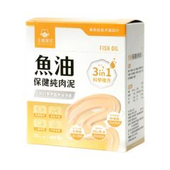 汪喵星球 魚油保健純肉泥