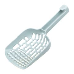 汪喵星球 專利8字快篩貓砂鏟-湖水藍