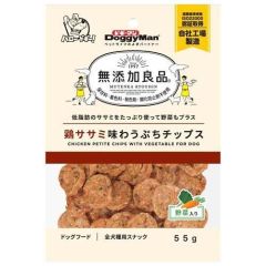 Doggyman Non Add Chicken Mini Chips With Vegetable 55g