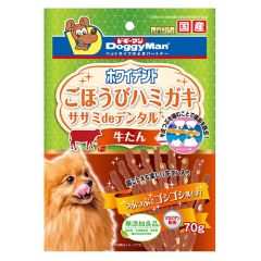 82791 雞肉牛舌潔齒條 70g