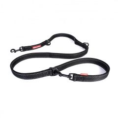 EzyDog Vario 6 多功能牽帶 160cm (黑色) 闊25mm