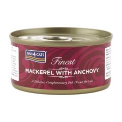 Fish4Cats 鯖魚塊及鳳尾魚貓罐頭 70g