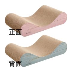 Gari Gari 枕頭貓爪板粉色藍色 60x34x14cm