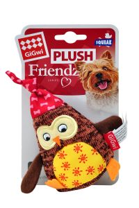 Gigwi  Plush Friendz 小型犬系列 (玩偶貓頭鷹)