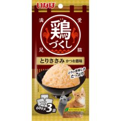 Inaba 全雞宴軟包 雞肉 鰹魚節味 60g x 3