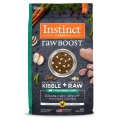 Instinct 無穀物+凍乾生肉粒大型幼犬(雞)糧 20磅