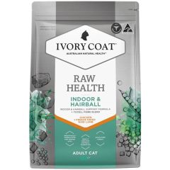 Ivory Coat 去毛球室內成貓糧 (雞肉乾糧+生羊肉凍乾) 2kg