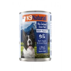K9 Naturals  狗罐頭 - 牛肉盛宴 370g