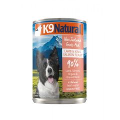 K9 Naturals  狗罐頭 - 羊肉及三文魚盛宴 370g