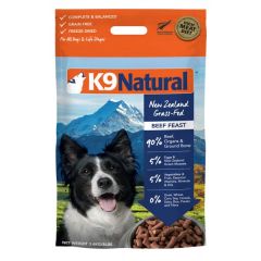 K9 Natural 凍乾狗糧 - 牛肉盛宴 3.6kg