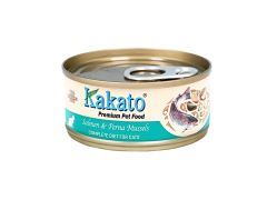 Kakato 貓罐頭 - 三文魚+青口 70g