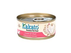 Kakato  罐頭 - 雞肉+鴨肉 70g