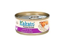 Kakato  罐頭 - 雞肉+牛肉 70g