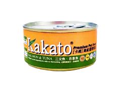 Kakato 罐頭 - 三文魚 + 吞拿魚 170g