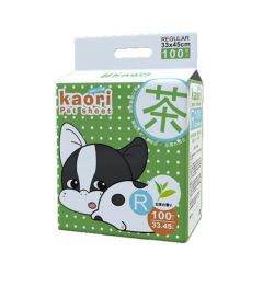 Kaori 綠茶消臭抗菌尿墊 100片 33*45cm (R) 小