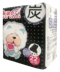 Kaori 竹炭厚型尿墊 (L碼) 60x90cm (22片)