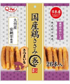 Kyushupet 雞肉蕃薯棒 26本