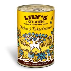 Lily's Kitchen  雞肉火雞鍋狗罐 400g