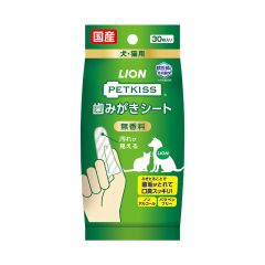 Lion Petkiss 潔齒紗布 (犬貓用) 30片