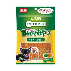 Lion Petkiss 潔齒雞肉條+野菜 60g