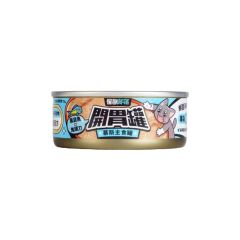 怪獸部落 貓咪開胃慕斯主食罐 - 虱目魚鬼頭刀 82g