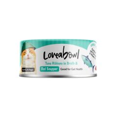 Loveabowl 護毛吞拿魚紅鯛魚 貓罐頭 70g