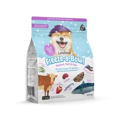 Loveabowl 無殼物牛肉雙魚凍乾狗糧 425g