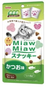 Miaw Miaw 曲奇餅小食 鰹魚味 30g