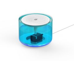 Miiibo  無線水泵寵物飲水機 - 透明藍 1.7L