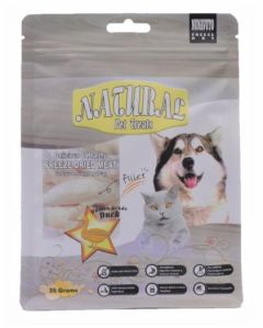 Nunavuto Natural  Pet Treats Freeze Dried Meat 35g Duck Fillet