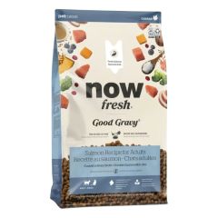 NOW 成貓香濃火雞骨湯外層乾糧-三文魚配方 8磅 (無穀物)