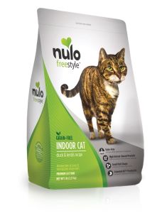 NULO 無穀物鴨,扁豆室內貓配方 5 lb