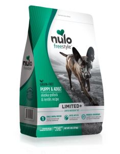 NULO 無穀物鱈魚,扁豆單一蛋白低敏幼及成犬配方 22 lb