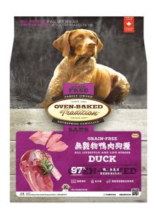 OBT - 無穀物鴨肉配方狗糧 5磅