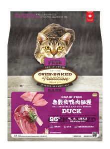 OBT - 成貓糧 - 鴨肉無穀物配方貓糧 10磅