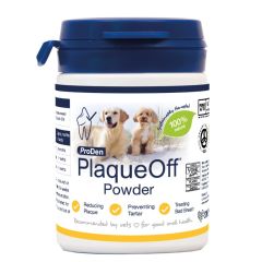 Proden Plaqueoff 保迪寵物天然海藻牙石粉 犬用 40g 藍蓋