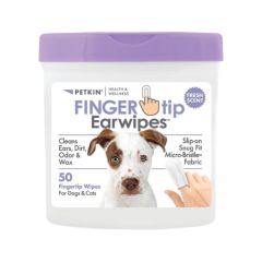 Petkin 天然蘆薈潔耳紙 (指套式50片)